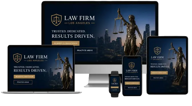 Results-Driven Attorney Web Design Los Angeles