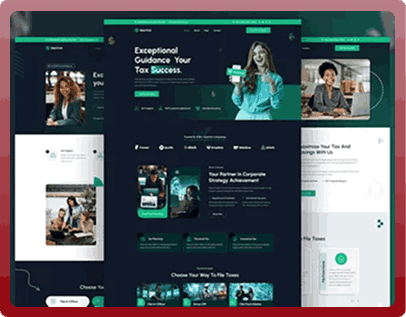 Admin User Panel website design