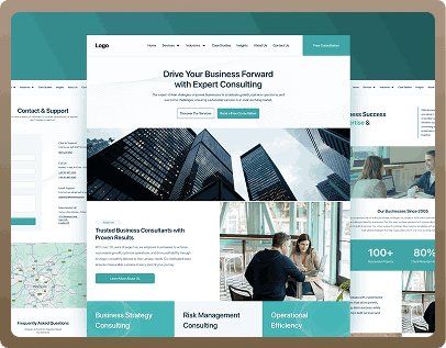 Consulting Firm Website Design