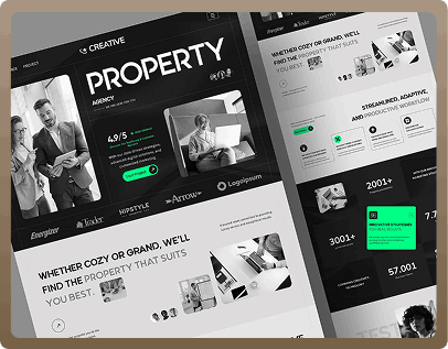 Creative Landing Page Design