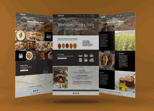 Custom Restaurant Website Design