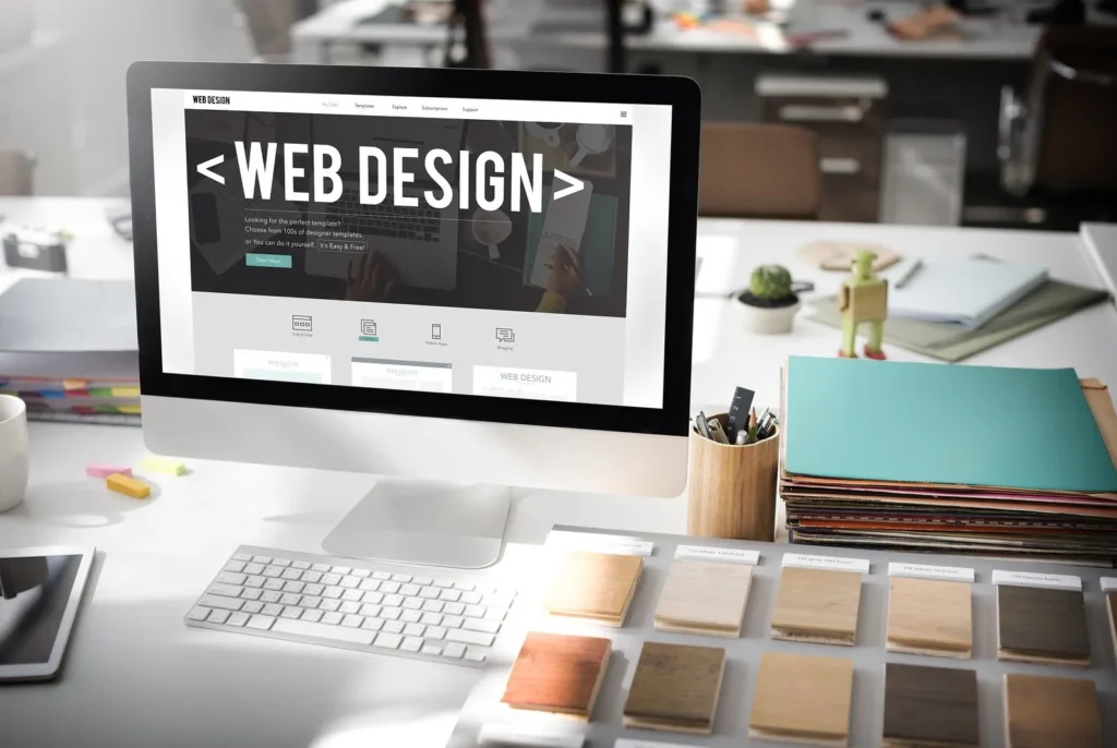Custom website design and development