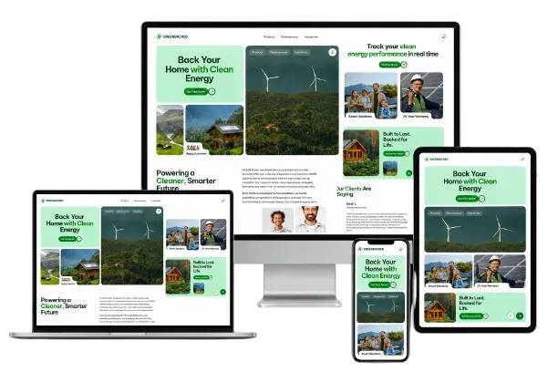 Get a Powerful Website for Your Clean Energy Business in Los Angeles