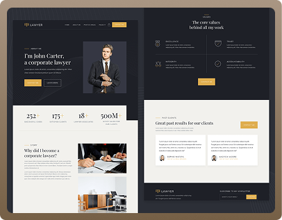 Corporate lawyer or law firm
