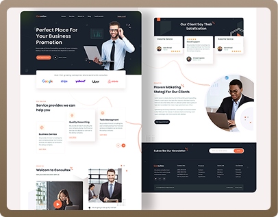 Website Landing page