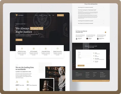 Lawyers Professional Legal Website
