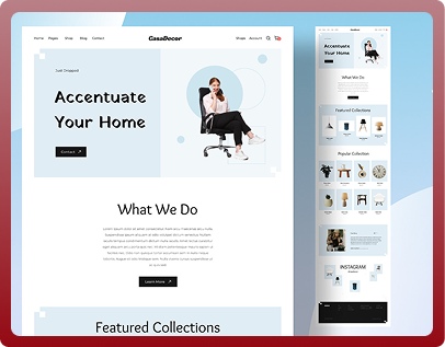 Home design website Malibu