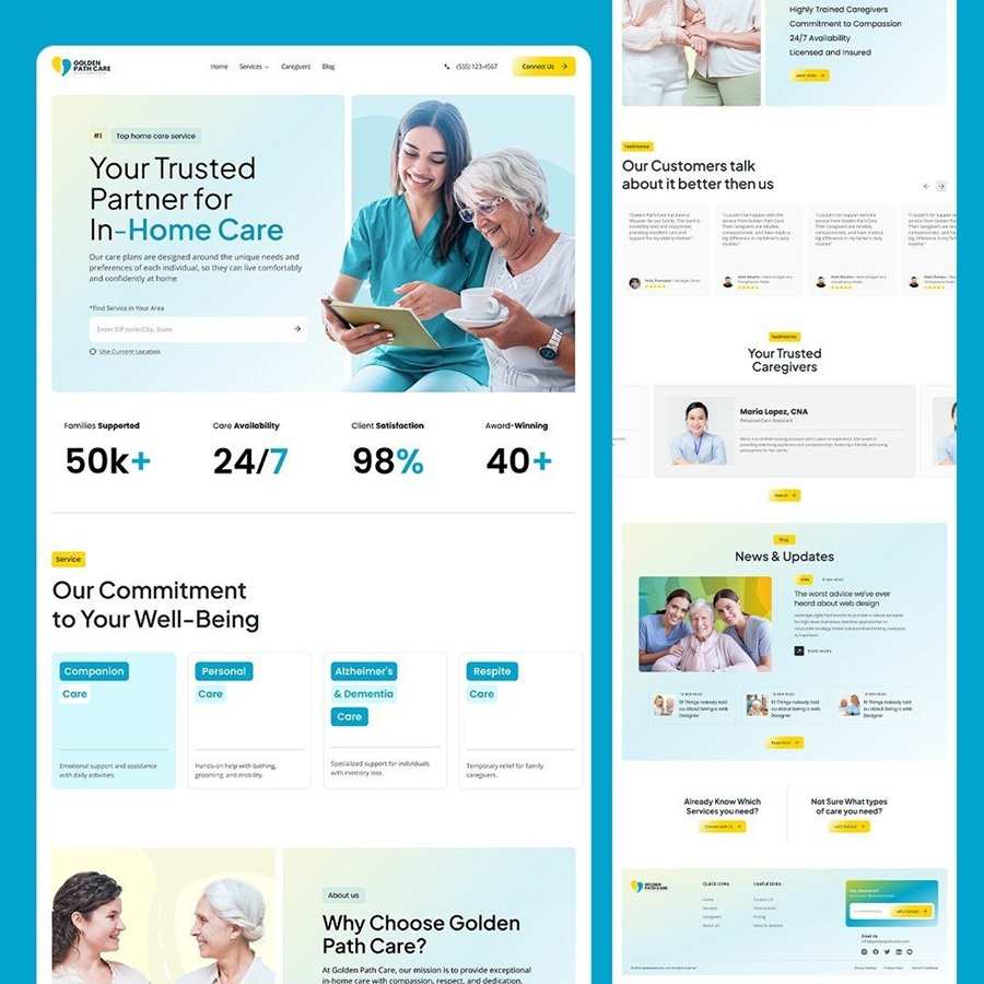 Health care website