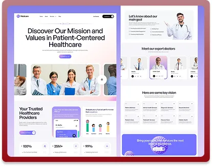Healthcare or medical website