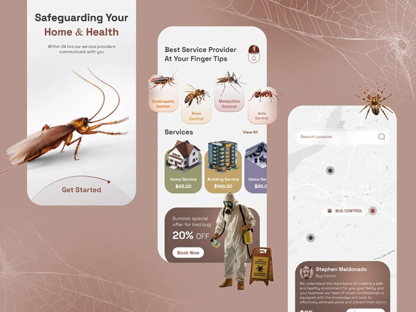 Mobile-First Pest Control Website Design