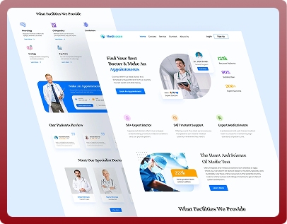 Orthopedic Landing Page Concepts