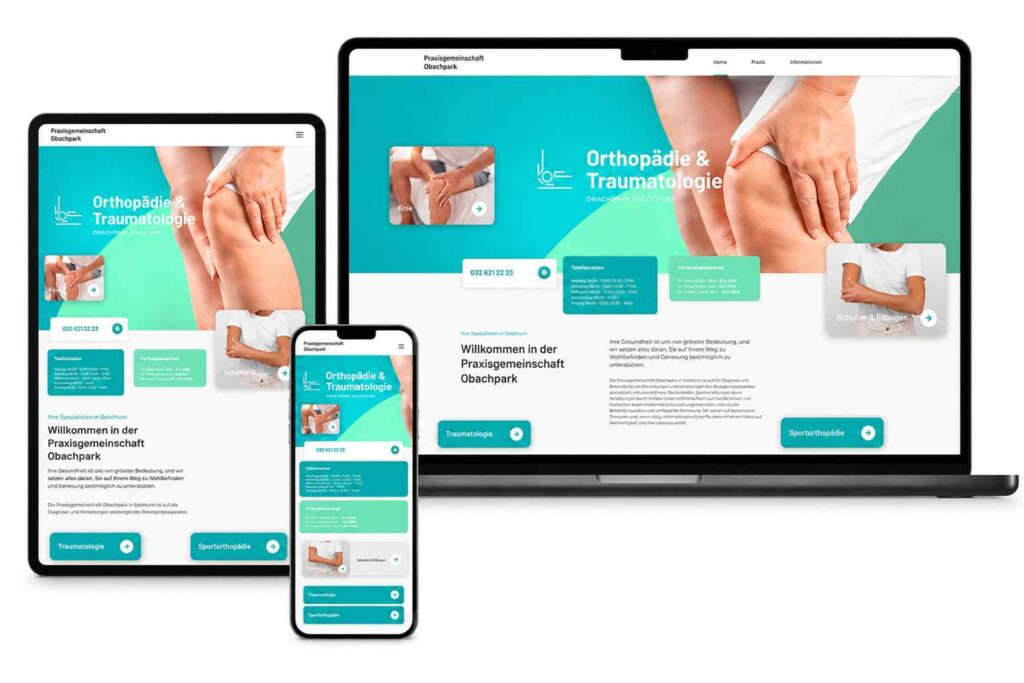 Orthopedic web design in Loss Angeles