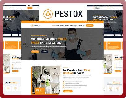 Pest Control Services website