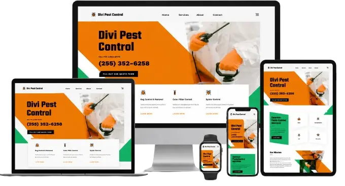 Pest Control Web Design Los Angeles