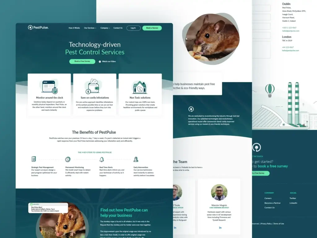 Pest Control Website