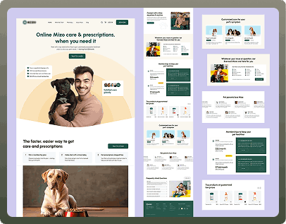 Pet-Care-Website Design