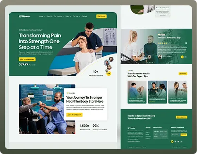 Physiotherapy Website Design