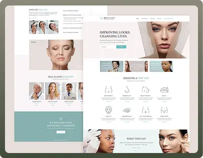 Plastic Surgery Websites With Modern Design