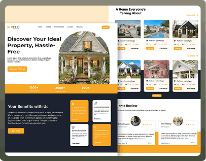 Real Estate website project 5