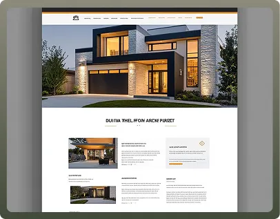 Roofing Service Web Design