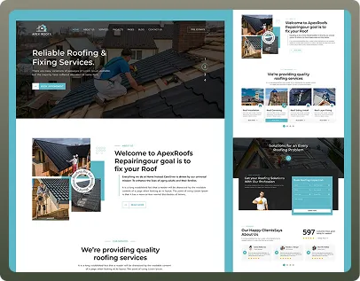 Roofing Services Website
