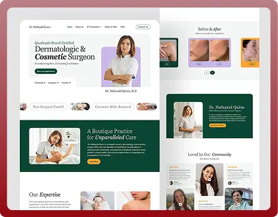 SKincare Clinic Landing Page