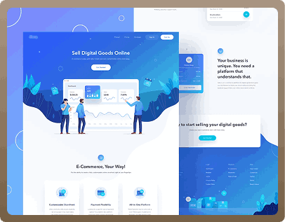 Sales Landing Page