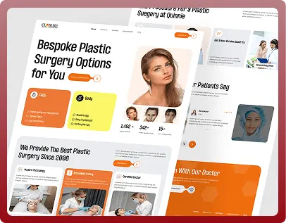 Skin Care Medical Landing Page
