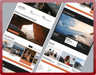 Travel Website Design