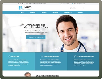 United Orthopedic Homepage
