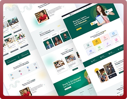 multipurpose education web design los angeles