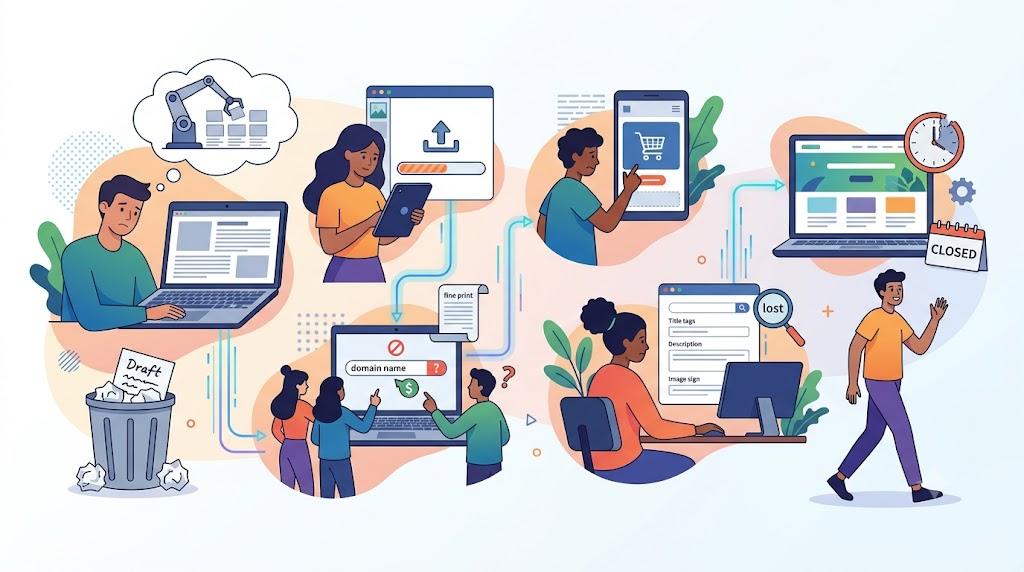Common Mistakes Beginners Make With AI Website Builders
