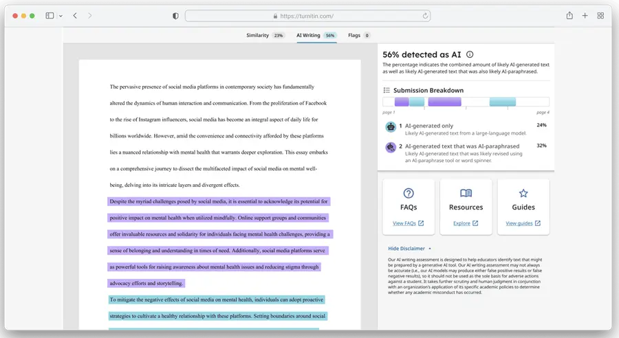 Direct AI Writing