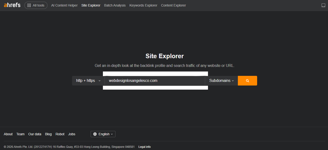 Enter a URL