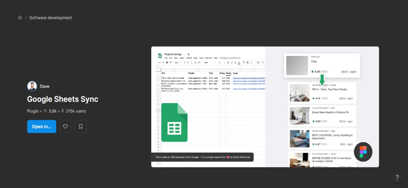 Google Sheets Sync
