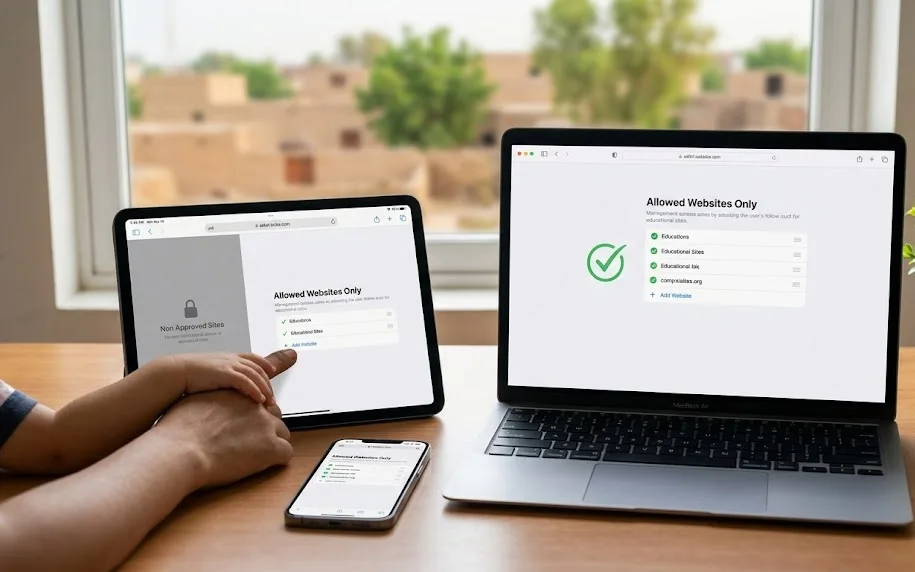 How To Allow Only Certain Websites 