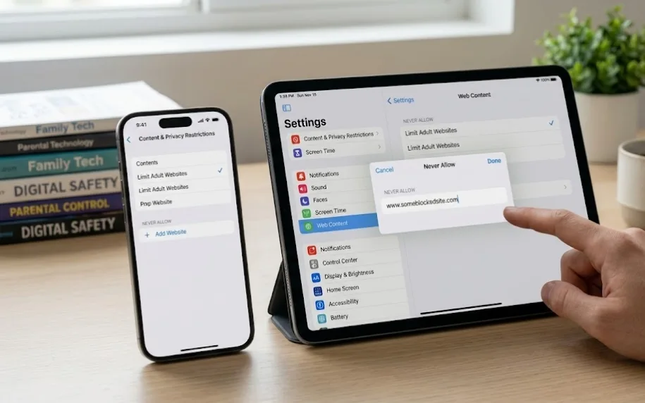 How To Block Specific Websites on Safari (iPhone and iPad) 