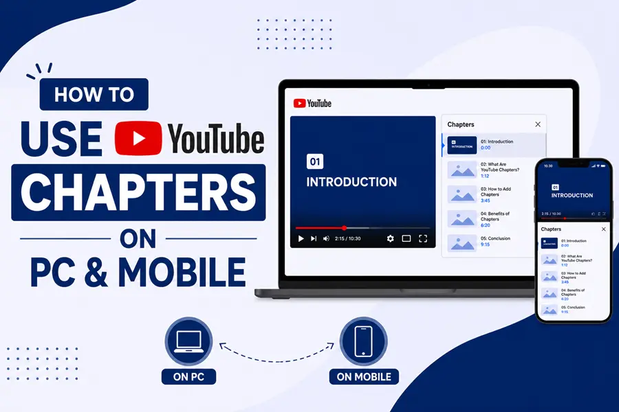 How To Use YouTube Chapters on PC & Mobile