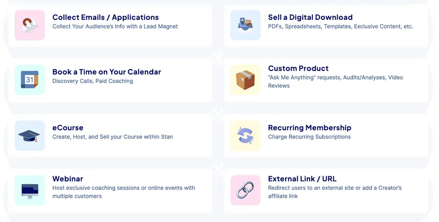 Key Features Stan Store Offers To Its Users