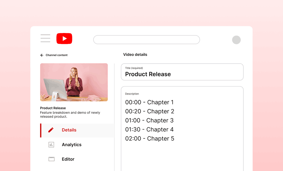 What Are YouTube Chapters