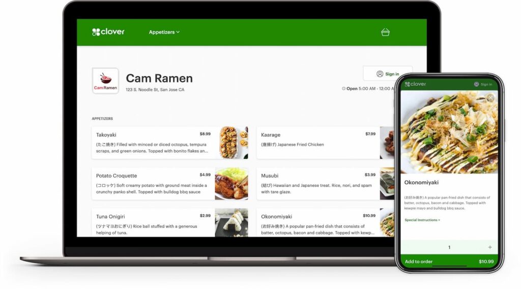 Online Ordering Integration