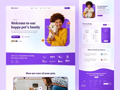 veterinary landing pages
