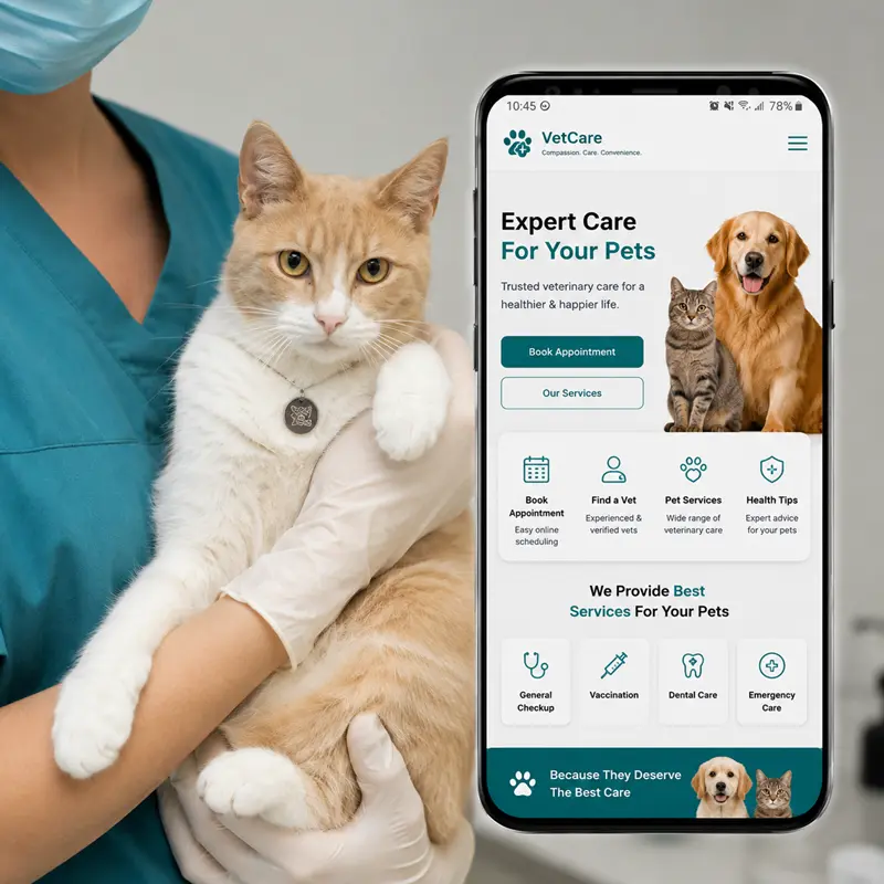 veterinary web design agency